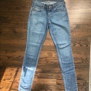 Women’s faded Old Navy jeans